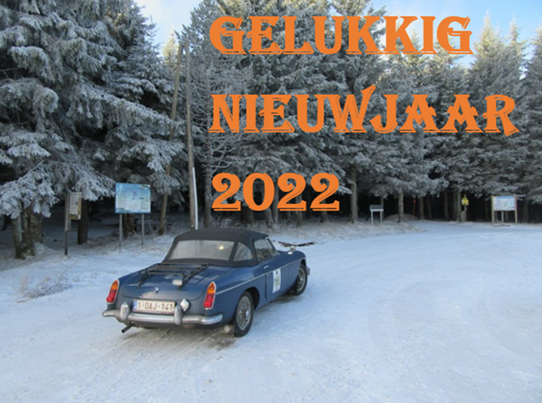 Het woord van de voorzitter MG Car Club Belgium nieuwjaarwensen 2022